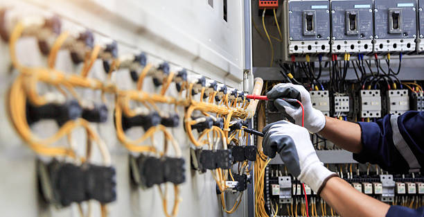 Professional Electrician technician working in East Point, GA